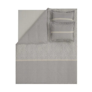 անկողնային հավաքածու մոխրագույն King Size Amora Rnf