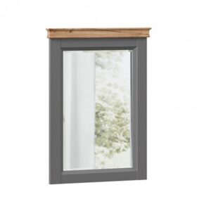 Ameli in the hall mirror