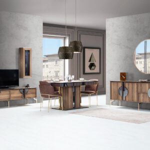 SOFIA DINING WALNUT