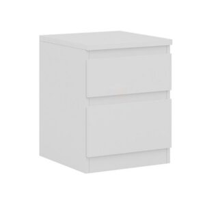 Կաստոր տումբա 2 դարակ սպիտակ