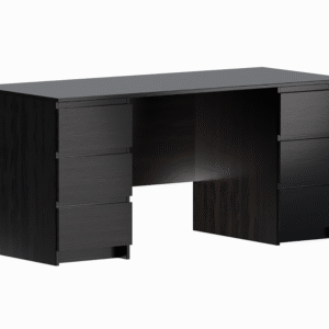 Կաստոր տումբաներով 6 դարակ 151*65 վենգե