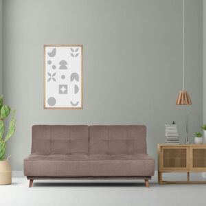 "ԿՈՆՈ" Ռելաքս ստուդիո" բարձերով 3 տեղ թավշյա Պրիորիտի 205 բեժ